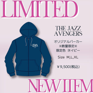 THE JAZZ AVENGERS zip up hoodie